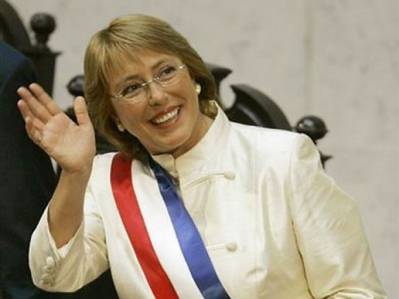 Мішель Бачелет виграла перший тур виборів в Чилі